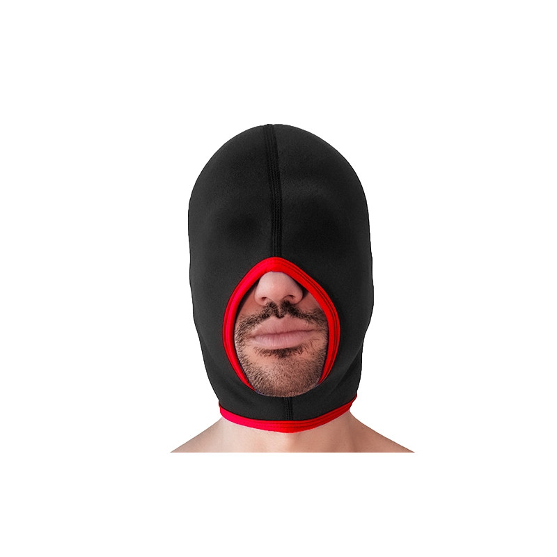 Brutus Cagoule Face Fucker Brutus Noire-Rouge